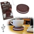 thumbnail image 2 of Hot Cookie Cup Warmer Mini USB Coffee Mug Warmer Cookie Shape Coffee Warmer Hot Plate for Tea Cups, 2 of 4