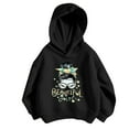 thumbnail image 2 of Hicidod Girls' Hoodies Fashion Printed Casual Sweatshirts Spring Fall Long Sleeve Lightweight Loose Fit Pullover Tops, 2 of 6