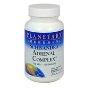 Planetary Herbals Schisandra Adrenal Complex Tablets, 120 Ct