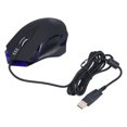 thumbnail image 3 of Ratón portátil para juegos con USB, luces transpirables, 4 opciones de DPI, diseño ergonómico para uso en PC y portátiles, 3 of 8