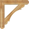 thumbnail image 3 of Ekena Millwork 6"W x 40"D x 40"H Olympic Craftsman Rough Sawn Bracket, Western Red Cedar, 3 of 4