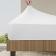 thumbnail image 5 of Awesome Home Ultra Soft Jersey Knit Deep Pocket Sheet Sets Full/Full XL - White, 5 of 5