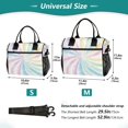 thumbnail image 2 of Small Cooler Bag Lunch Bag Portable Meal Bag Work Meal Bag Outdoor Meal Bag Travel Meal Bag Picnic Meal Bag Going Out Meal Bag Colorful Beauty Vortex, 2 of 6