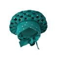 thumbnail image 2 of Turbante africano Colco cubierta de pelo trenzado azul, 2 of 8