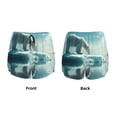 thumbnail image 5 of Lsque Polar Bear On Iceberg Printed Women's Running Shorts with Liner Pockets,Elastic Quick Dry Workout Athletic Gym Yoga Shorts,Womens High Waist Shorts-Small, 5 of 9