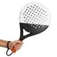 thumbnail image 3 of Raqueta de pádel LAPAT POP Tennis Surface Carbon Surface EVA Foam Blanca, 3 of 7