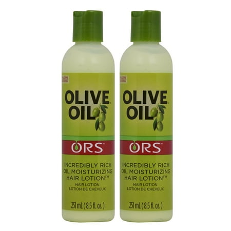 Organic Olive Oil Hair - Organic Root Stimulator ORS 8.5 oz. Olive Oil Enriched Moisturizing Hair Lotion (Pack of 2)