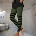 thumbnail image 5 of Mingw Witch Costume Leggings for Women Halloween Cosplay Outfit Skinny Stretchy Yoga Pants Fitness Athletic Trousers,Army Green,3XL, 5 of 6