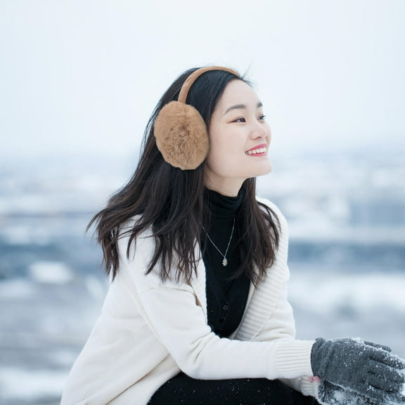 NIYANGLE 1Pcs Earmuff for Women in Winter Weather and Cold Protection
