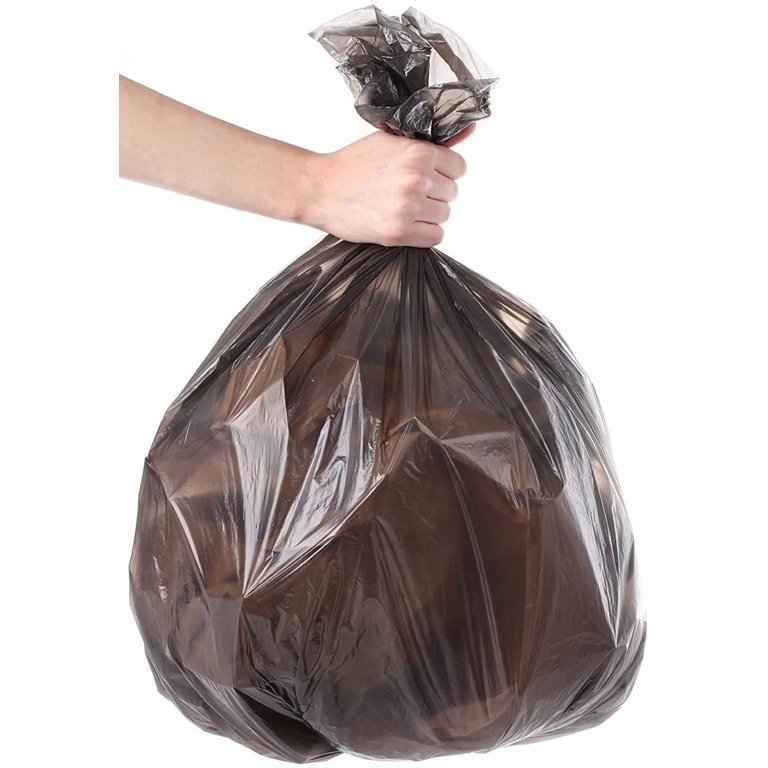 33 Gallons 1.1 Mil Clear Low Density Trash Bags 23x10x39 - 250 Bags/Case