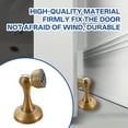 thumbnail image 6 of XIBUFE Door Stoppers Bottom Magnetic Fixation Stop Matching Screws Wedge Stopper yellow, 6 of 7
