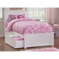 thumbnail image 2 of Nantucket Platform Bed with Matching Foot Board with 2 Urban Bed Drawers, Multiple Colors, Multiple Sizes, 2 of 8