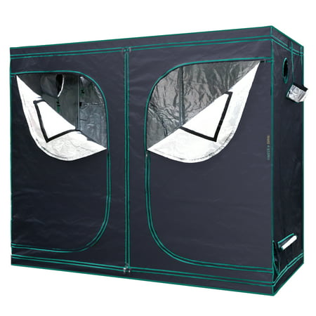 Mars Hydro 96''x48''x78'' Indoor Grow Tent Hydroponic Room 100% Reflective Mylar Non Toxic Hut Cabinet Box Horticulture