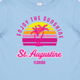 thumbnail image 4 of Inktastic Summer Enjoy the Sunshine St. Augustine Florida in Pink Boys or Girls Baby T-Shirt, 4 of 5