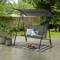 Mainstays Canopy Steel Porch Swing