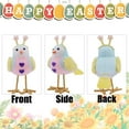 thumbnail image 4 of Moocorvic Easter Tabletop Standing Bird Decoration Party Tiered Tray Decor Spring Farmhouse Easter Basket Stuffers Toys for Kids/Girls/Boys(Yellow), 4 of 6