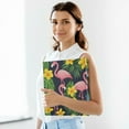 thumbnail image 6 of FORMRS 3 Ring Binder 1.5 inch with Pockets Set of 2 Clip Board 200 Sheets Capacity, Flamingo Pattern, 6 of 8