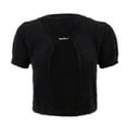 thumbnail image 5 of Vedolay Women's Knit Cardigan Sweater Open Front Casual Solid Color Knit Coat Sweaters 2023 Black,S, 5 of 5