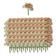 thumbnail image 5 of 100 ramo artificiales flores artificiales boda decoración Fest Oro Yuyangstore Ramo de flores de la boda, 5 of 8