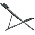 thumbnail image 2 of Lafuma Maxi Transat Plus Padded Compact Foldable Sling Chair, Dark Gray, 2 of 9