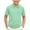2# Mint Green, variant on Boys' School Uniform Short Sleeve Polo Shirt Button Closure Moisture Wicking Performance Material