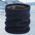 thumbnail image 4 of Tanhomme 2Pack Winter Neck Warmer Men Ski, Neck Gaiter Face Scarf Women, Fleece Scarf for Men, Thick Windproof Scarves Women Men Winter Warm Collars Neck Warmer Thicken Soft Wrap, 4 of 5