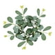 thumbnail image 3 of Anillos de vela, corona de eucalipto, guirnalda verde, mesa de comedor, vela decorativa, corona, portavelas, anillos para celebración Blanco, 3 of 9