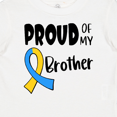 thumbnail image 4 of Inktastic Proud of my Brother Down Syndrome Awareness Boys or Girls Baby T-Shirt, 4 of 5