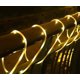 thumbnail image 3 of Guirnalda de luces solares para exteriores, 10 m, 100 LED, 8 modos, cable de cobre, cuerda de PVC impermeable para jardines, árboles de Navidad y decoración de interiores (blanco cálido), 3 of 5