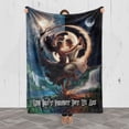 thumbnail image 2 of to My Wife Blanket, Best Gift for Your Life Partner with Quotes, Gift for Wife, Valentine's Day Gifts, Birthday Gift, for Wife, Supersoft and Cozy Blanket (60" X 80") (BK4142NC), 2 of 5