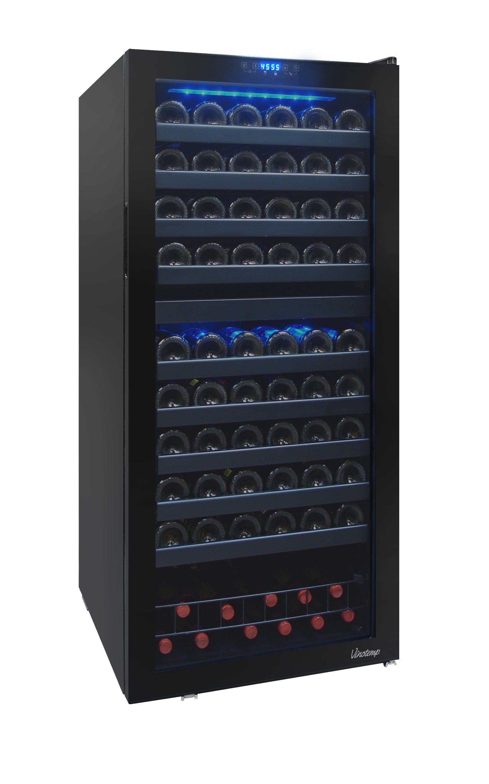 Vinotemp 110-Bottle Dual-Zone Touch Screen Wine Cooler