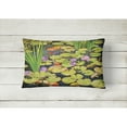 thumbnail image 2 of Carolines Treasures PRS4050PW1216 Koi Pond II Canvas Fabric Decorative Pillow  12H x16W multicolor, 2 of 4