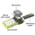 thumbnail image 3 of Compact Storage, Portable Lightweight Mini Grater for Kitchen, Stainless Steel Construction Multifunctional Grater, Perfect for Grating Nutmeg, Chocolate, Spices, 3 of 5