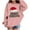 Pink, variant on Lorytime Kids Sweatshirt for Winter Boys Girls Merry Christmas Fleece Shirt Crew Neck Long Sleeve Pullover Festive Tops