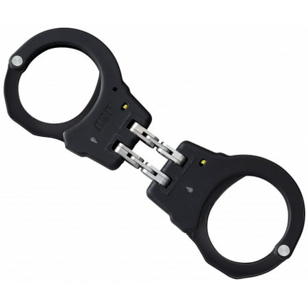 Aluminum Handcuffs,Hinge, Black