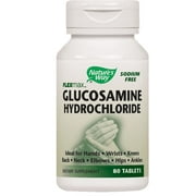 Nature's Way Flexmax Glucosamine Hydrochloride Tablets, Sodium-Free, 80 Ct