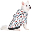thumbnail image 2 of Fotbe Lighthouse And Beacon Sudadera con Estampado para Perros Pequeños – Suéter con Capucha para Mascotas, Tela Suave de Forro Polar con Bolsillo-Medium, 2 of 7