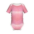 thumbnail image 2 of Balery Sparkly Glitter Pattern Baby Climbing Clothes Infant Bodysuit Cute Infant Bodysuit Baby Romper-18 Months, 2 of 7