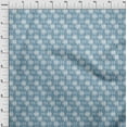 thumbnail image 3 of oneOone Organic Cotton Voile Fabric Check Kasuri Print Fabric By The Yard 42 Inch Wide, 3 of 4