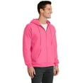 thumbnail image 4 of Port & Company ® - Core Fleece Full-Zip Hooded Sweatshirt. PC78ZH, 4 of 6