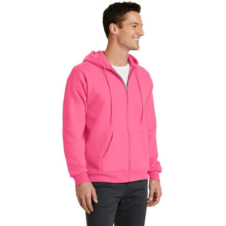 Port & Company Core Fleece Full Zip Hooded Sweatshirt-4XL Port & Company Core Fleece Full Zip Hooded Sweatshirt-4XL