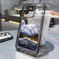thumbnail image 3 of Funda de teléfono Moon para iPhone 15 Pro, funda para iPhone 16, 14, 13, 11, 12 Pro Max, 14, 15, 16 Plus, XR Max, 7, 8 SE, fundas de silicona con diseño de montaña, 3 of 5