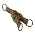 thumbnail image 3 of Soidarity multifunción de nailon para exteriores, hebilla colgante, Clip para acampar, senderismo, accesorio de viaje Escalada color barro Soidarity JJ17209-02, 3 of 6