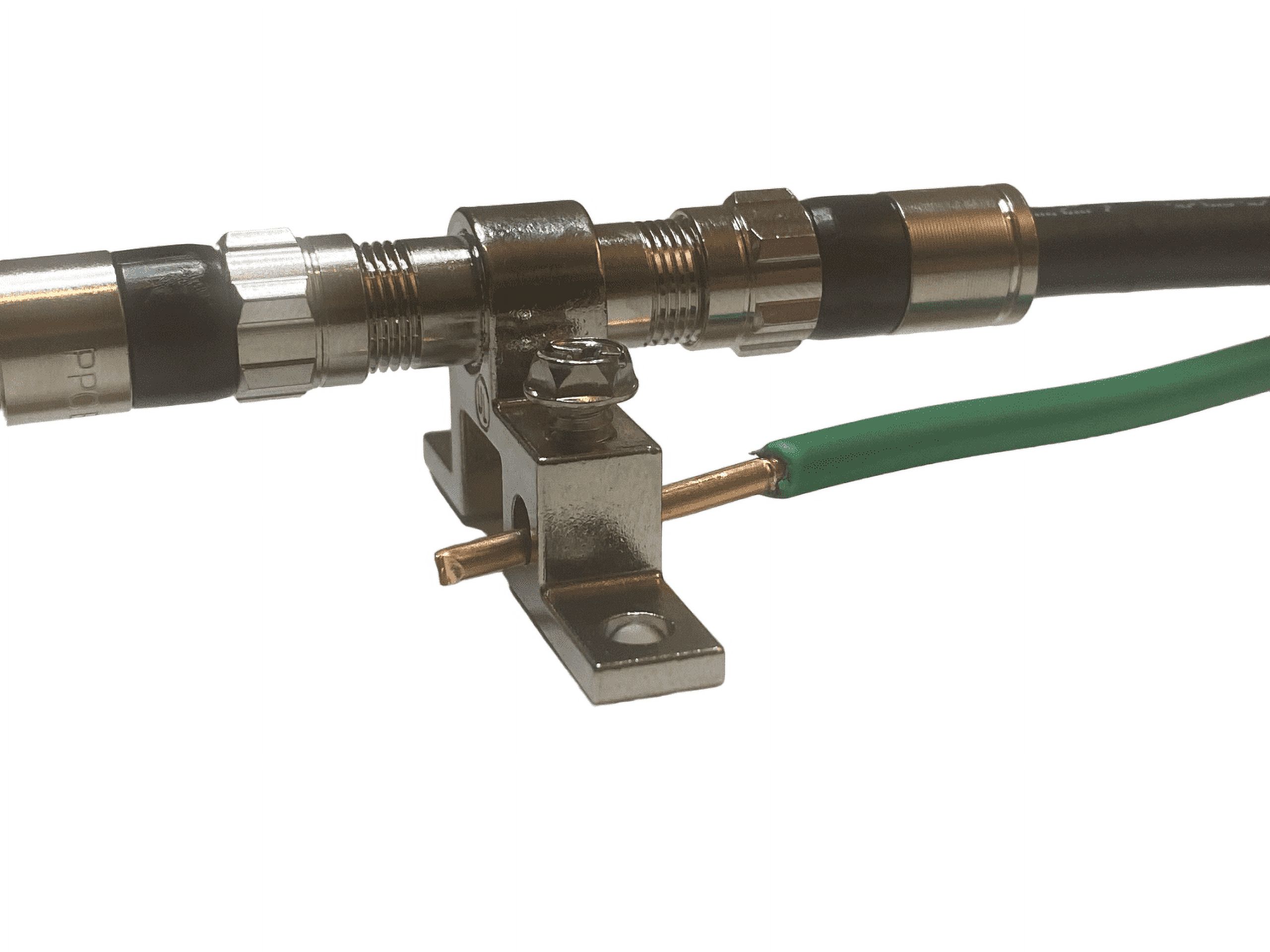 Green 10 AWG Solid Copper Wire - 10 Gauge Green Ground Wire (3ft)