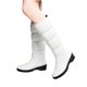 thumbnail image 4 of Botas de terciopelo a la moda para mujer, zapatos informales cálidos de tacón medio, botas de tubo medio Wmkox8yii  sdhk210, 4 of 9
