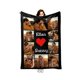 thumbnail image 1 of LUVCLS Mantas con fotos personalizadas, mantas de franela personalizadas con texto agregado, ¡regalo!, 1 of 7