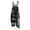 Black, variant on Halloween Jumpsuits for Women Plus Size Cotton Linen Black Cat Printed Spaghetti Strap Holiday Overalls Loose Funny Print Jumpsuits Black 3XL