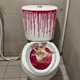 thumbnail image 1 of Set Halloween Horror Bloody Hand Stickers 3D Halloween Decoration PVC Horror Toilet Seat, 1 of 4