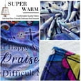 thumbnail image 5 of OUXIOAZ Christian Gifts for Women, Bible Verse Blanket, Religious Gifts Healing Throw Blanket with Inspirational Thoughts and Prayers Scripture Blanket Get Well Soon Gifts for Women Men Birthday Gift, 5 of 5