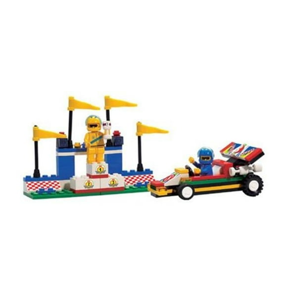 Sluban 3900  Mini Race Podium Building Brick Kit (111 pcs)